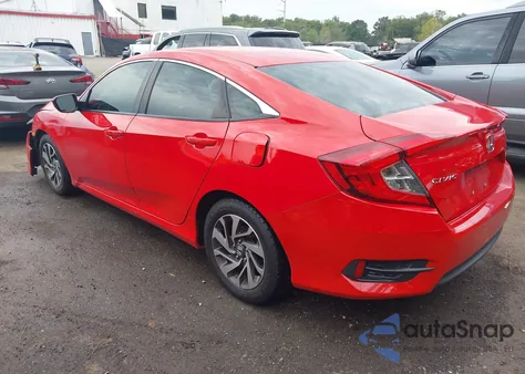 2016 Honda Civic Ex z USA, uszkodzony, nr VIN 2HGFC2F75GH562422